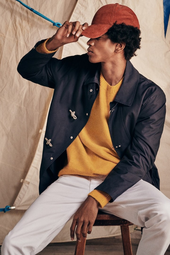 Rafael Mieses featured in  the Zara advertisement for Fall 2021