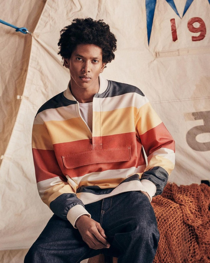 Rafael Mieses featured in  the Zara advertisement for Fall 2021