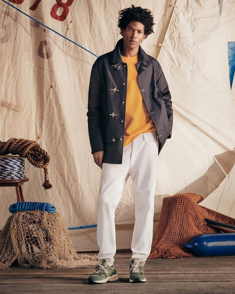 Rafael Mieses featured in  the Zara advertisement for Fall 2021