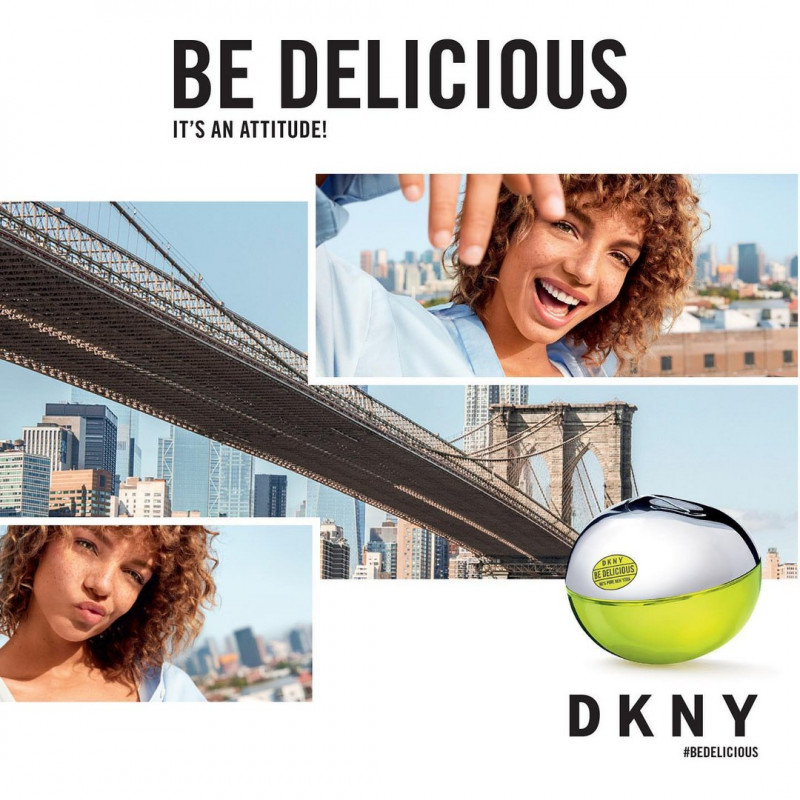 DKNY Fragrance Be Delicious advertisement for Spring/Summer 2019