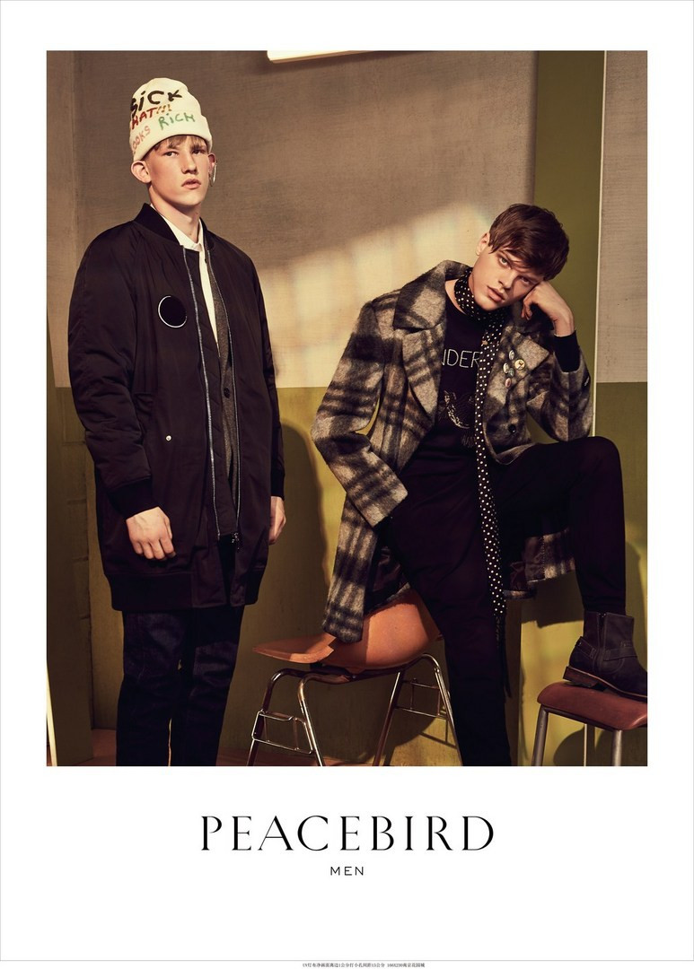 Peacebird advertisement for Autumn/Winter 2016