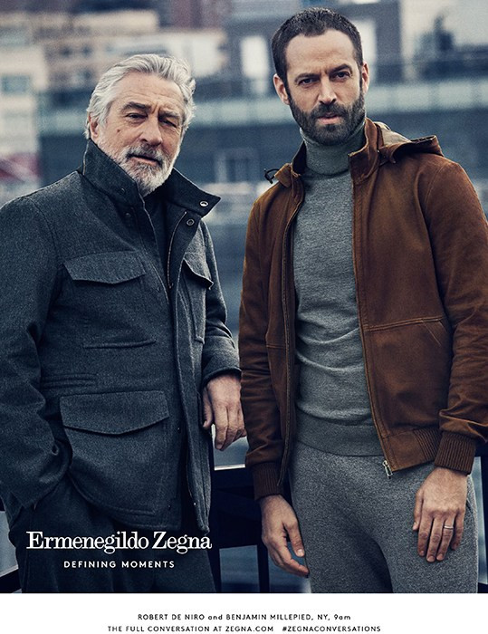 Ermenegildo Zegna advertisement for Autumn/Winter 2017