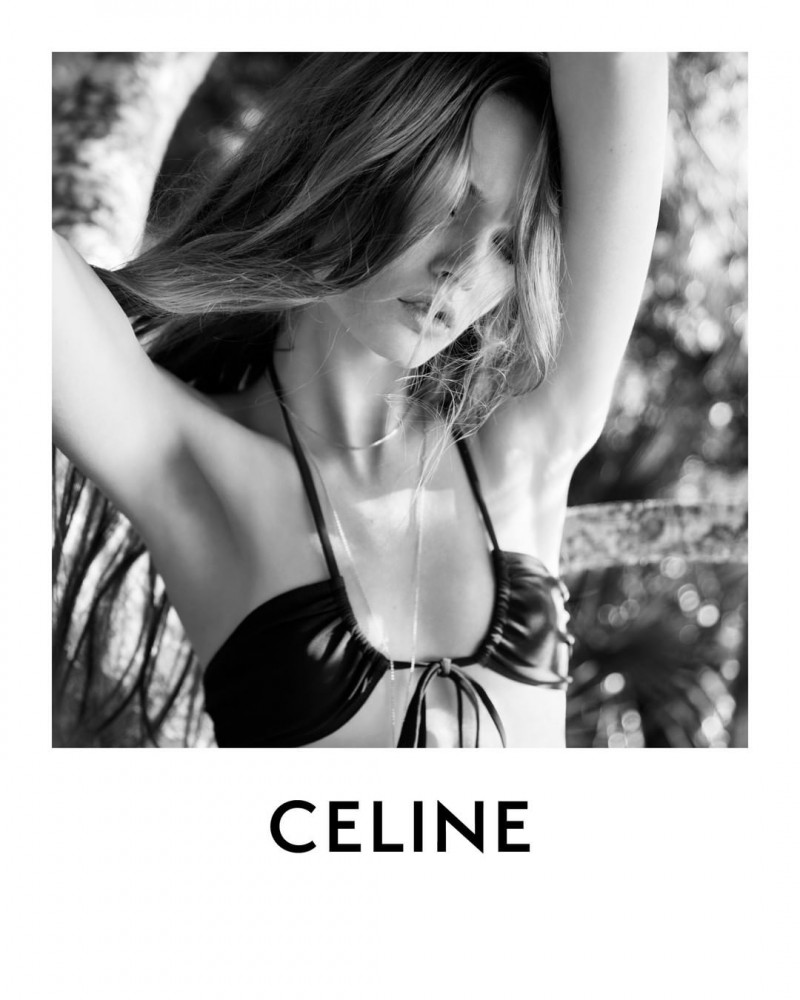 Lulu Tenney featured in  the Celine La Collection De Saint-Tropez advertisement for Summer 2023