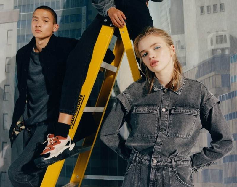Stella Lucia featured in  the Pull & Bear advertisement for Autumn/Winter 2019