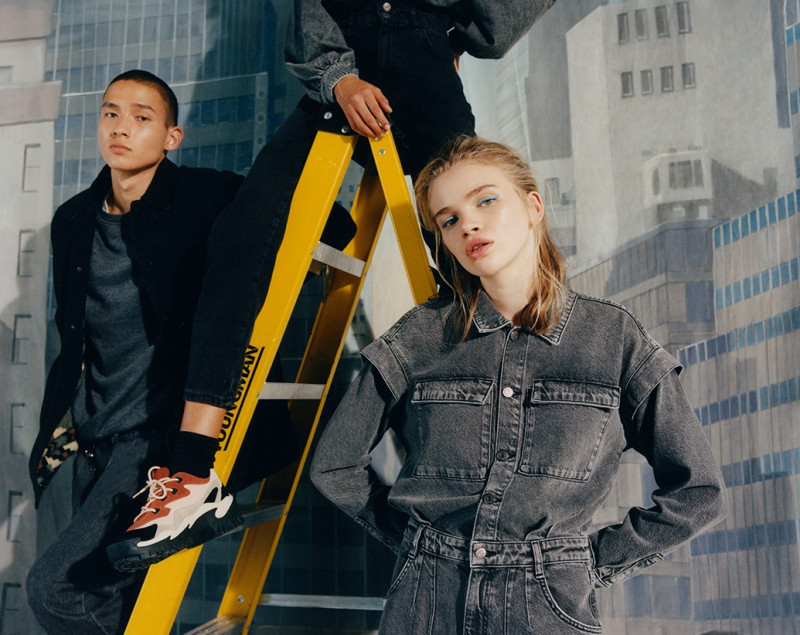 Stella Lucia featured in  the Pull & Bear advertisement for Autumn/Winter 2019