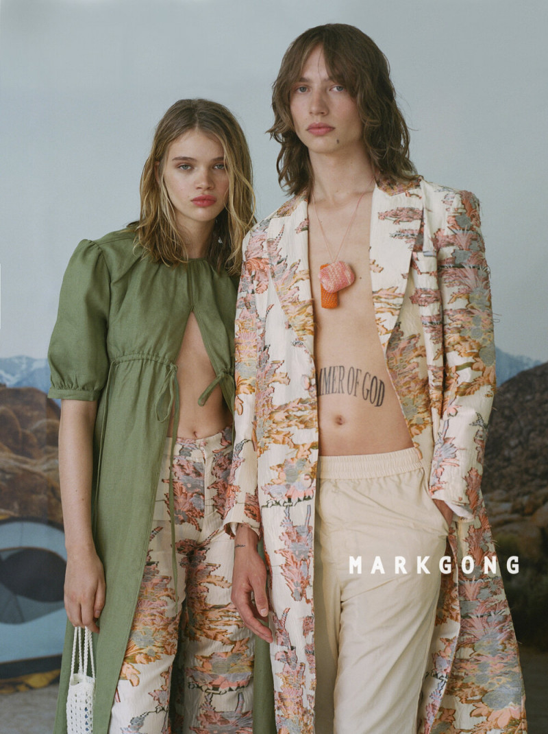 Stella Lucia featured in  the Markgong advertisement for Spring/Summer 2020