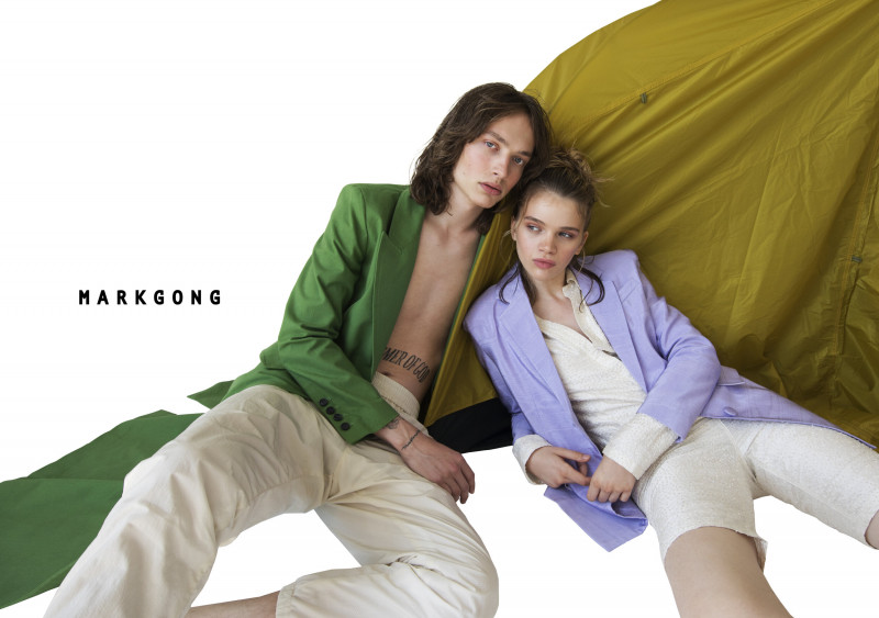 Stella Lucia featured in  the Markgong advertisement for Spring/Summer 2020