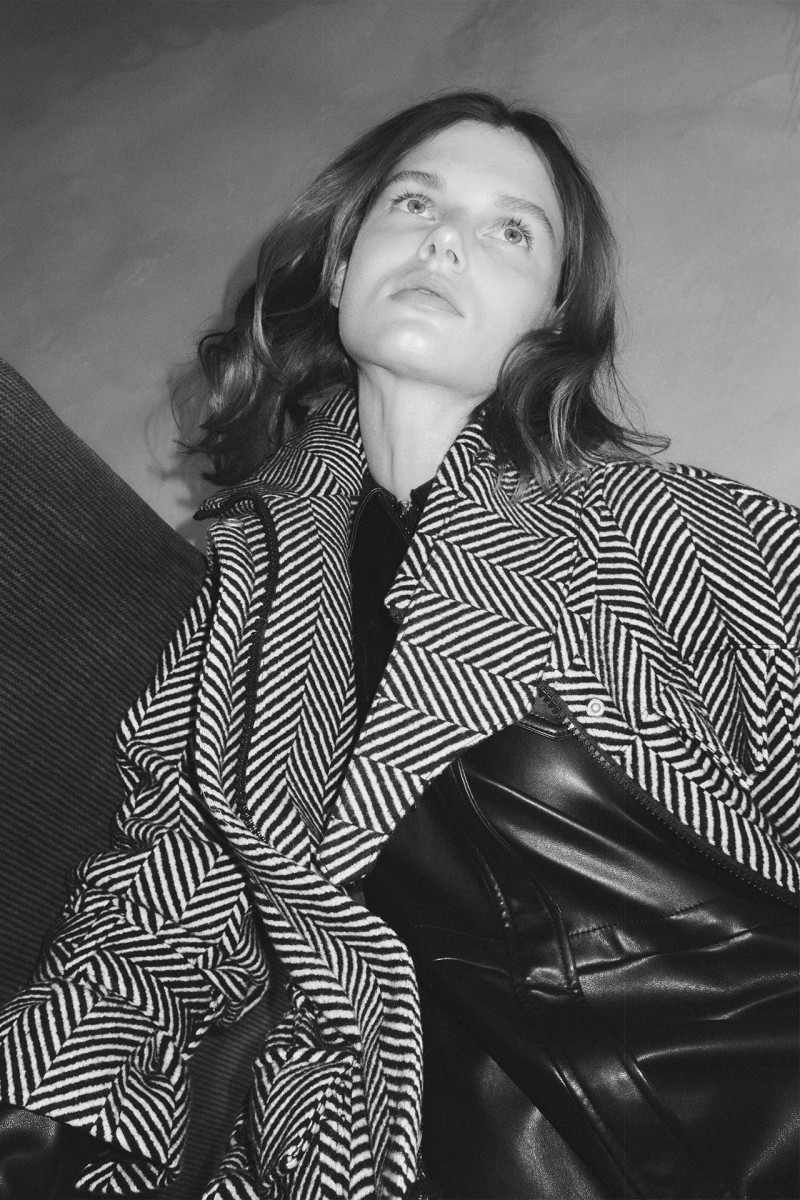 Giedre Dukauskaite featured in  the Reserved lookbook for Autumn/Winter 2020