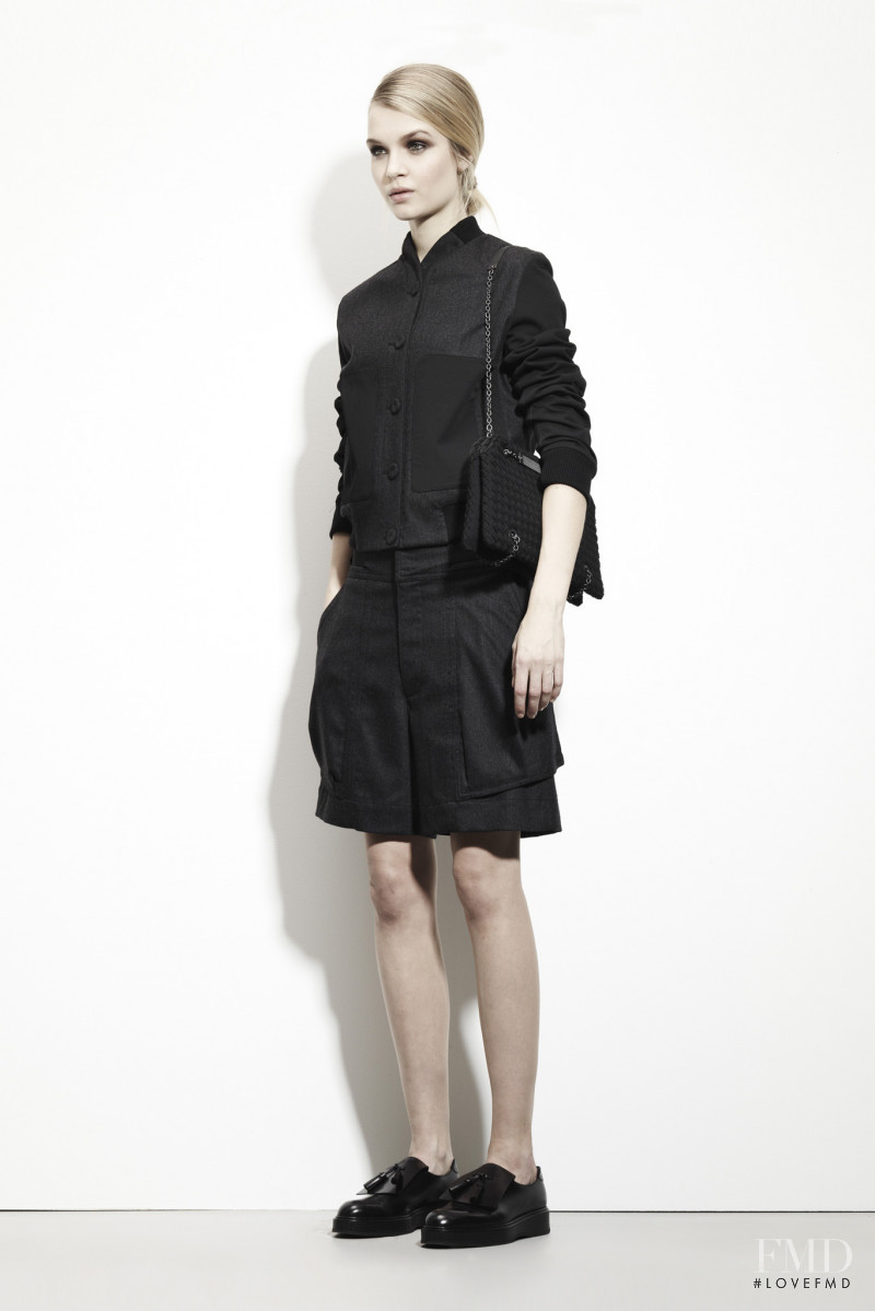 Josephine Skriver featured in  the Bottega Veneta lookbook for Pre-Fall 2013