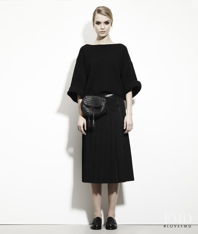 Josephine Skriver featured in  the Bottega Veneta lookbook for Pre-Fall 2013