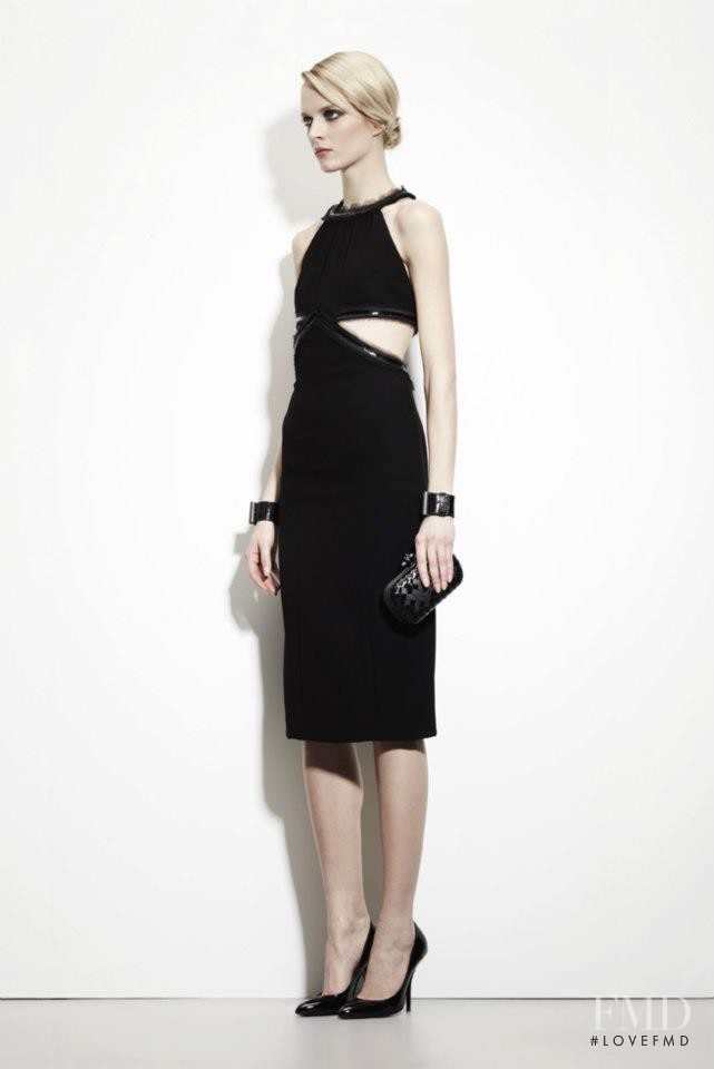 Daria Strokous featured in  the Bottega Veneta lookbook for Pre-Fall 2013