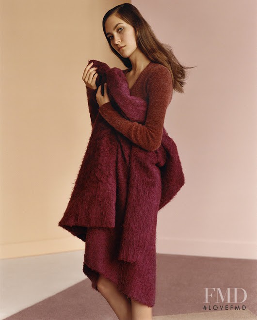 Emma Waldo featured in  the Jill Stuart advertisement for Autumn/Winter 2014