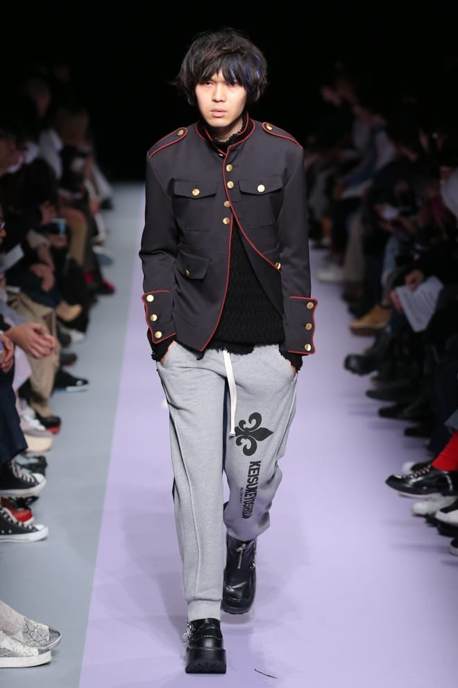 Keisukeyoshida fashion show for Autumn/Winter 2016