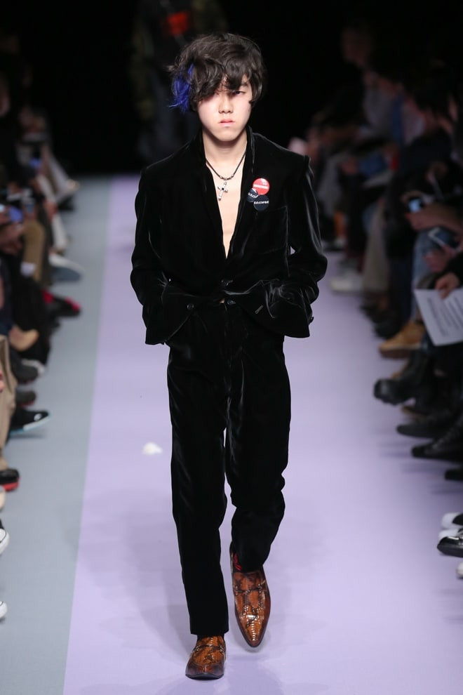 Keisukeyoshida fashion show for Autumn/Winter 2016