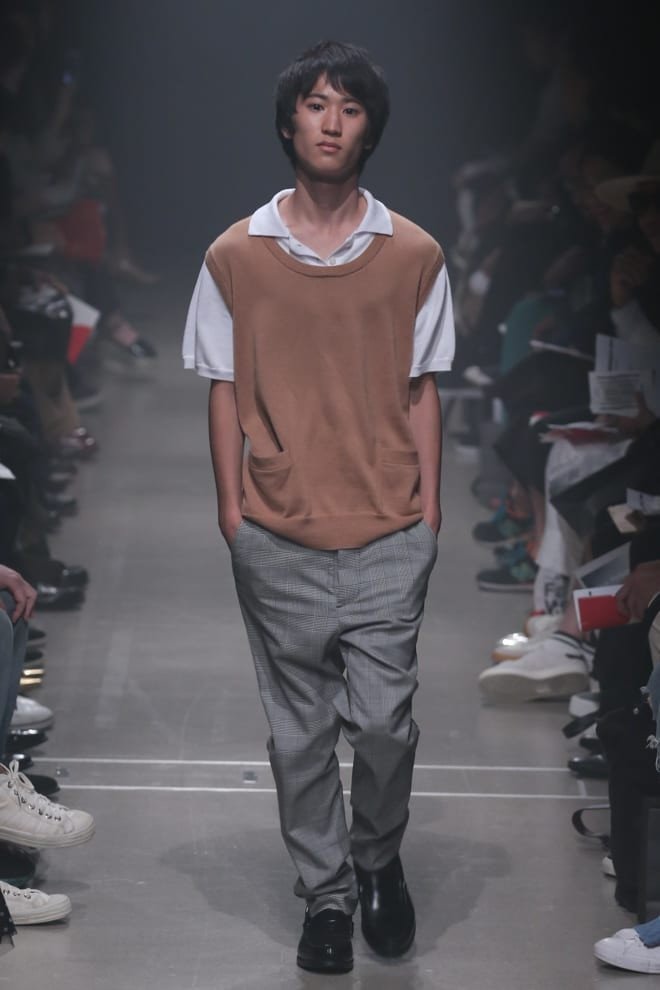 Keisukeyoshida fashion show for Spring/Summer 2016