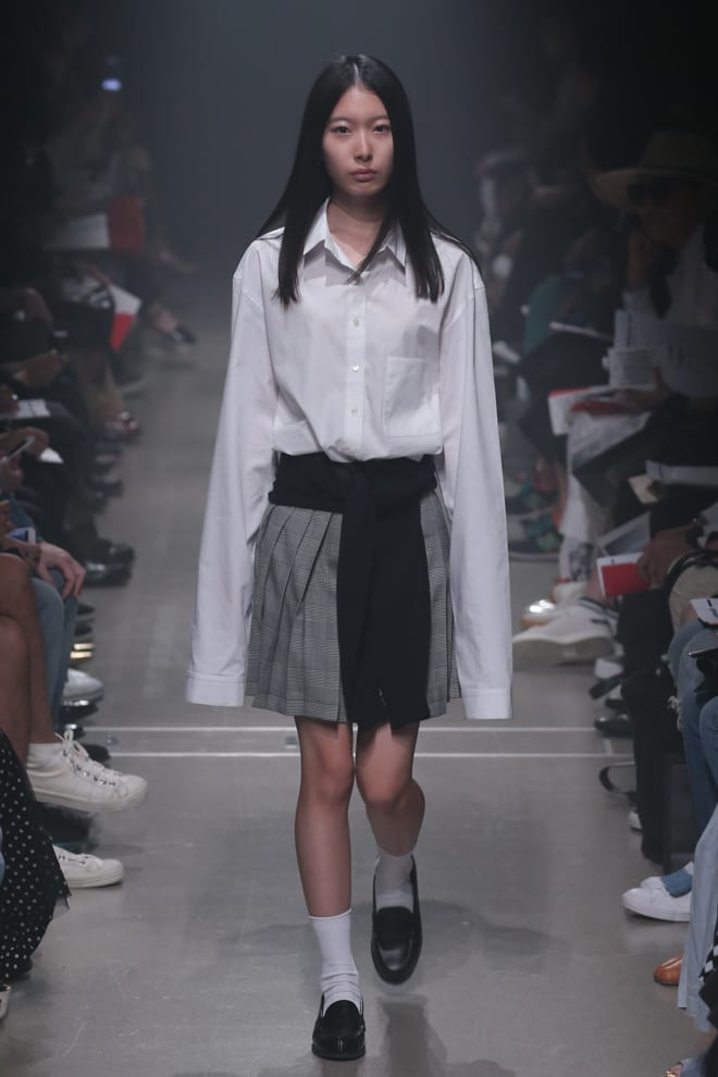 Keisukeyoshida fashion show for Spring/Summer 2016