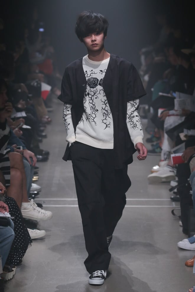 Keisukeyoshida fashion show for Spring/Summer 2016