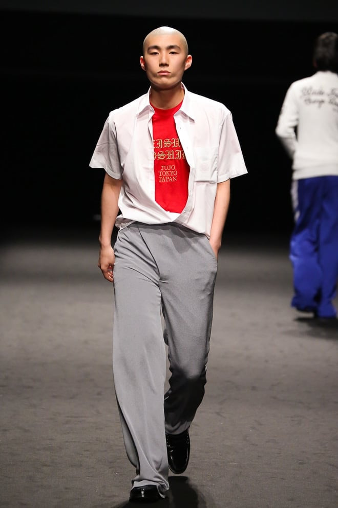 Keisukeyoshida fashion show for Autumn/Winter 2015