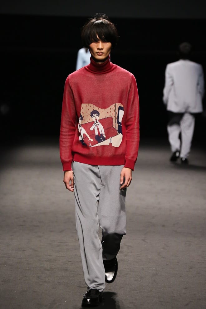 Keisukeyoshida fashion show for Autumn/Winter 2015