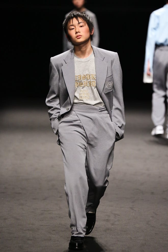 Keisukeyoshida fashion show for Autumn/Winter 2015