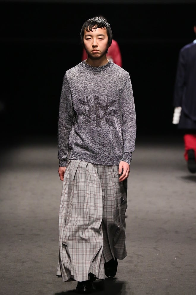 Keisukeyoshida fashion show for Autumn/Winter 2015