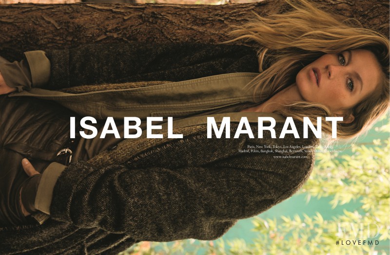 Gisele Bundchen featured in  the Isabel Marant advertisement for Autumn/Winter 2014