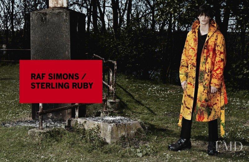 Raf Simons x Sterling Ruby advertisement for Autumn/Winter 2014