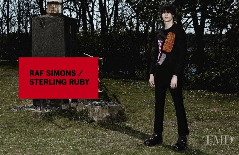 Raf Simons x Sterling Ruby advertisement for Autumn/Winter 2014