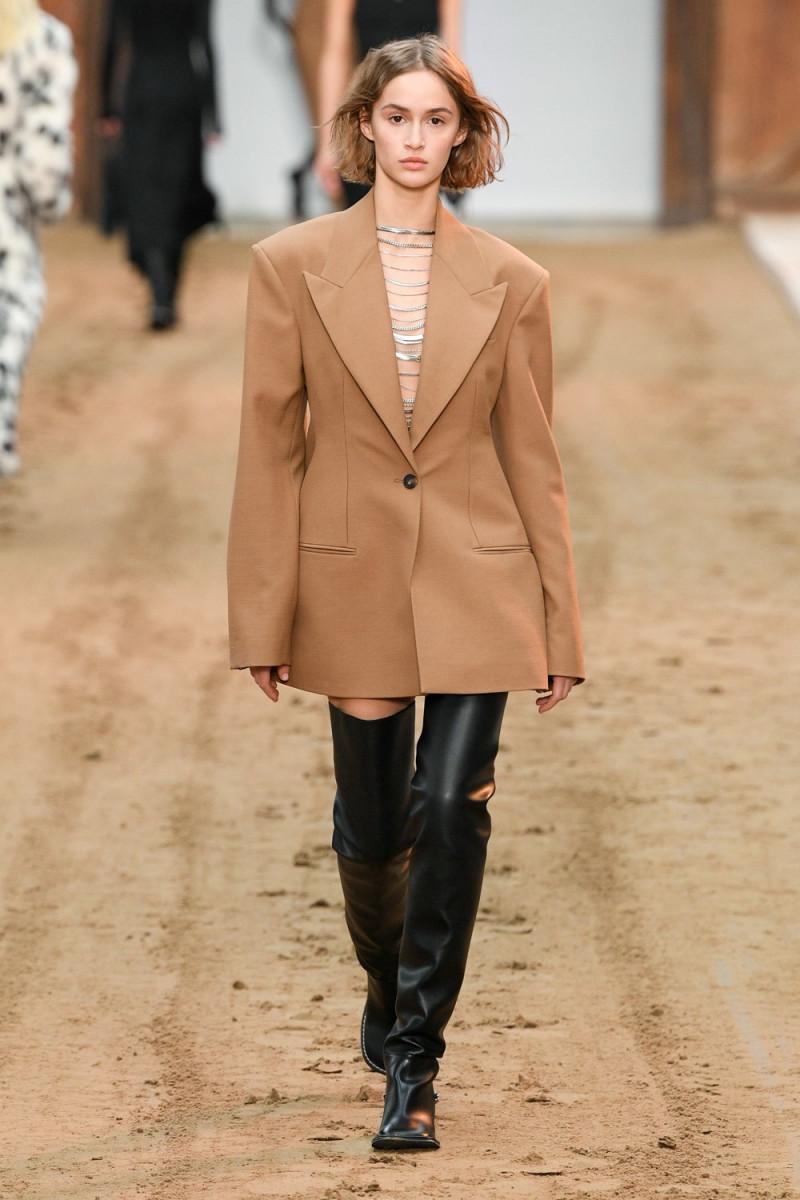 Quinn Elin Mora featured in  the Stella McCartney fashion show for Autumn/Winter 2023