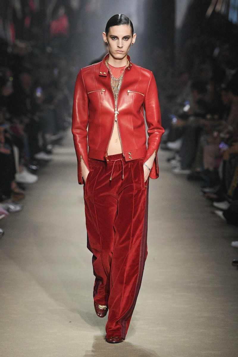 Cyrielle Lalande featured in  the Palm Angels fashion show for Autumn/Winter 2023