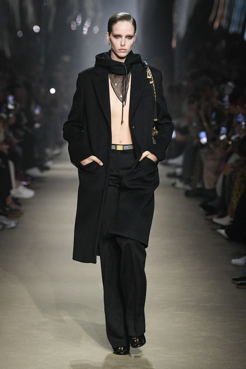 Abby Champion featured in  the Palm Angels fashion show for Autumn/Winter 2023