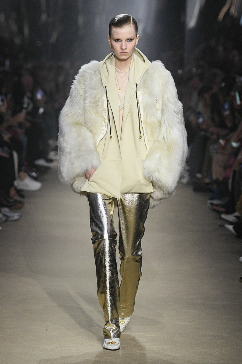 Lainey Hearn featured in  the Palm Angels fashion show for Autumn/Winter 2023