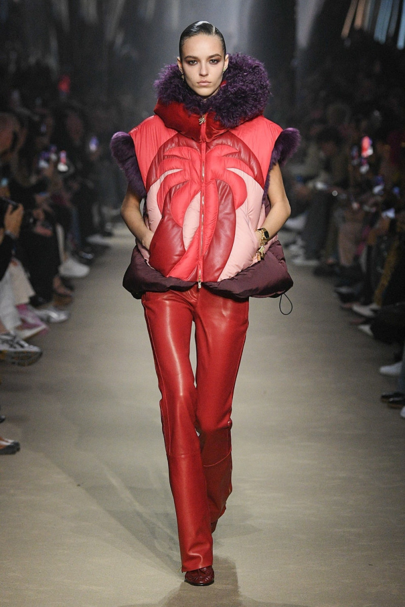 Emm Arruda featured in  the Palm Angels fashion show for Autumn/Winter 2023