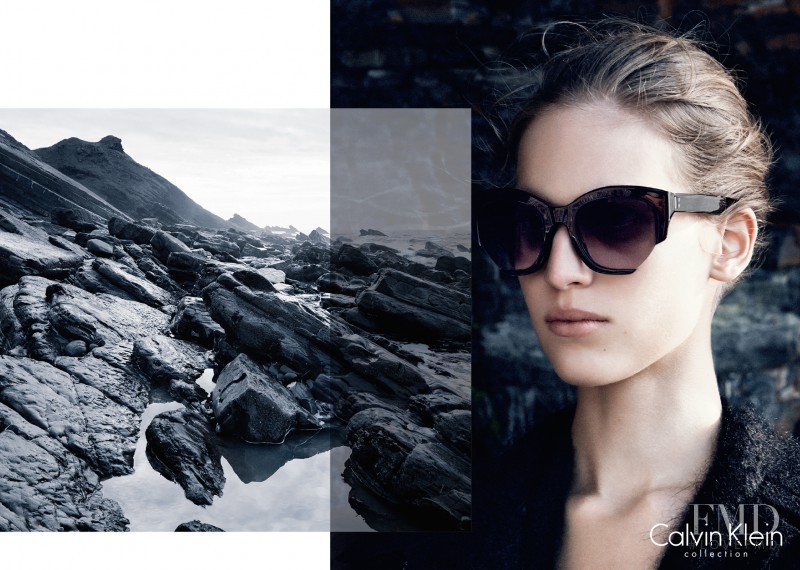 Vanessa Axente featured in  the Calvin Klein 205W39NYC advertisement for Autumn/Winter 2014