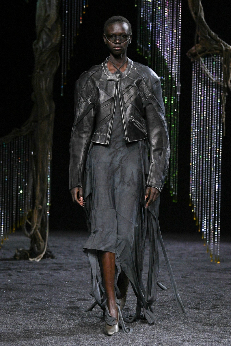 Rejoice Chuol featured in  the Acne Studios fashion show for Autumn/Winter 2023