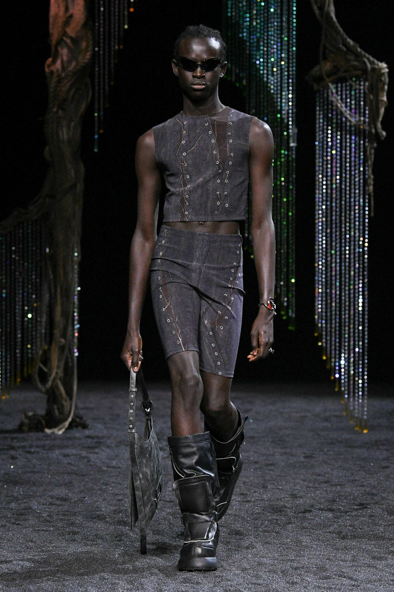 Baye Mor Seye featured in  the Acne Studios fashion show for Autumn/Winter 2023
