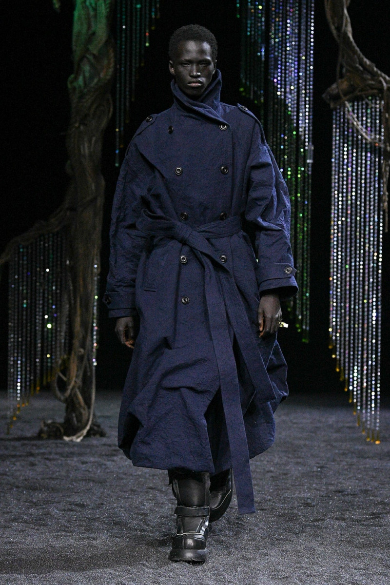 Mamuor Awak Majeng featured in  the Acne Studios fashion show for Autumn/Winter 2023