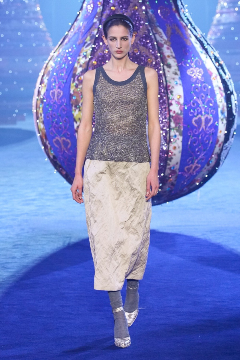 Rachel Marx featured in  the Christian Dior Valkyrie Miss Dior fashion show for Autumn/Winter 2023