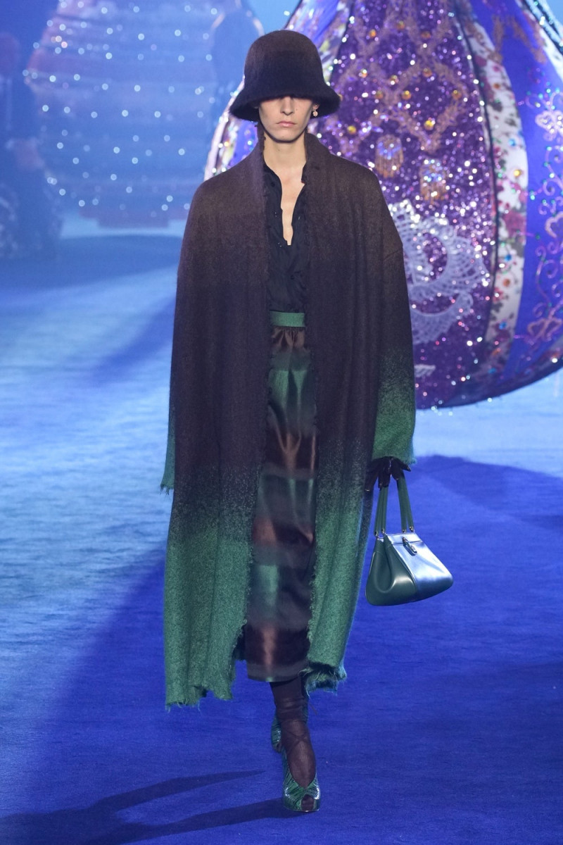 Cyrielle Lalande featured in  the Christian Dior Valkyrie Miss Dior fashion show for Autumn/Winter 2023