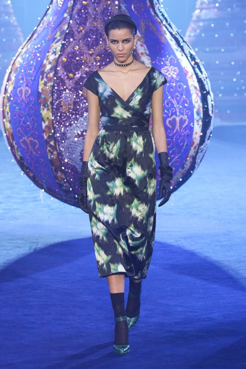 Isabela Correia featured in  the Christian Dior Valkyrie Miss Dior fashion show for Autumn/Winter 2023