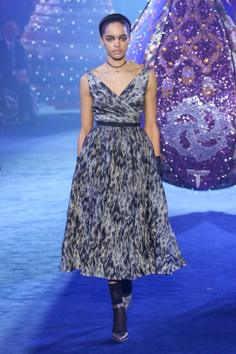 Carla Pereira featured in  the Christian Dior Valkyrie Miss Dior fashion show for Autumn/Winter 2023