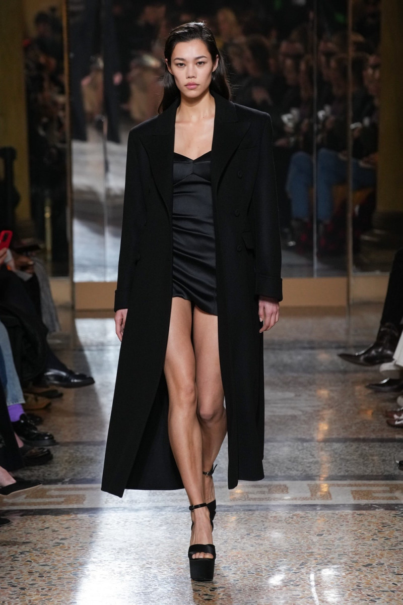 Jade Nguyen featured in  the Ermanno Scervino fashion show for Autumn/Winter 2023