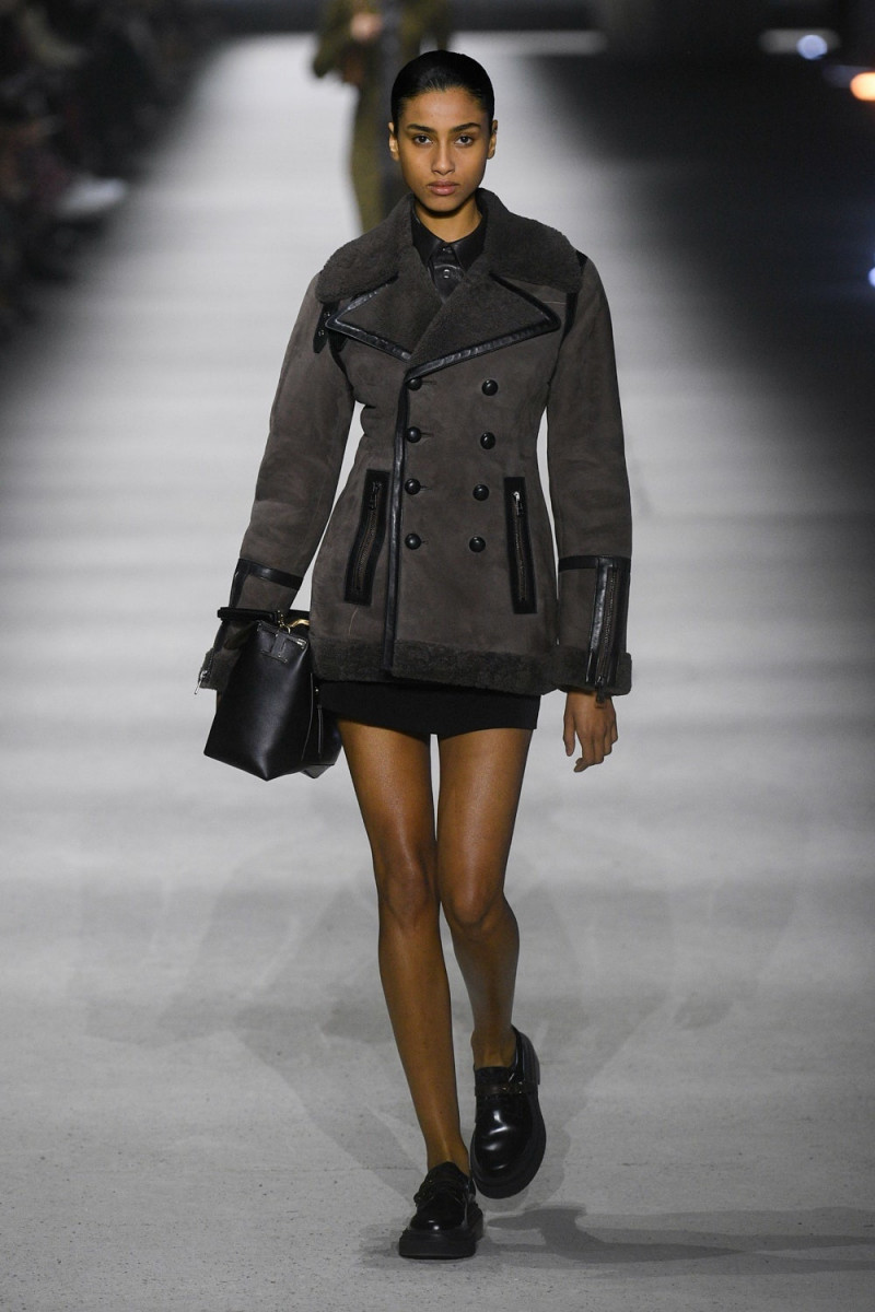 Imaan Hammam featured in  the Tod\'s fashion show for Autumn/Winter 2023