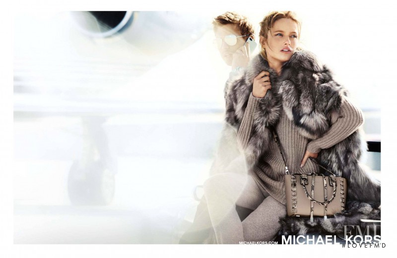Benjamin Eidem featured in  the Michael Kors Collection advertisement for Autumn/Winter 2014