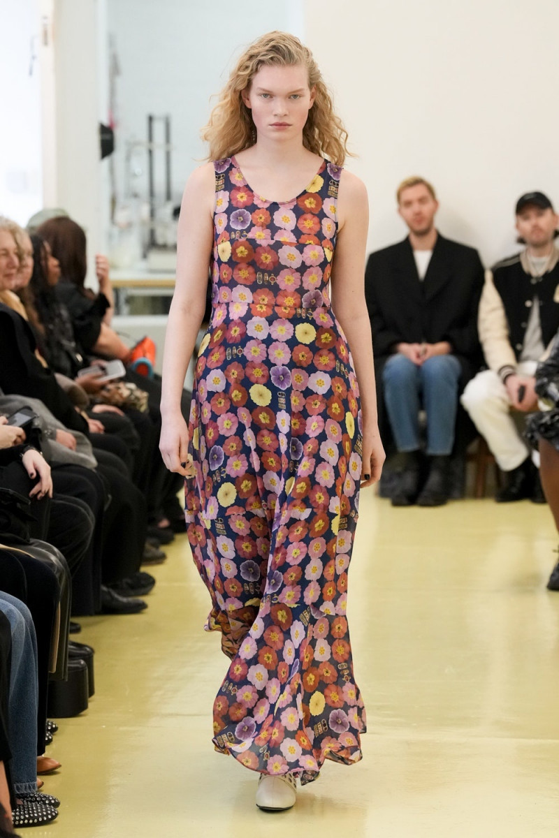 Daimy Van Betuw featured in  the Molly Goddard fashion show for Autumn/Winter 2023