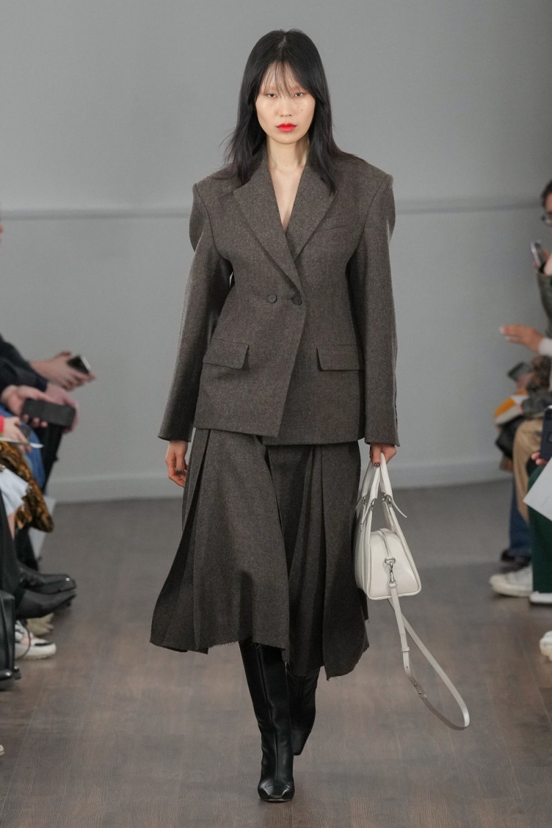 Dohyun Kim featured in  the Eudon Choi fashion show for Autumn/Winter 2023