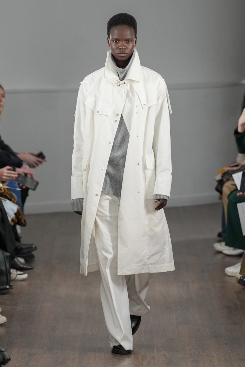 Judith Onah featured in  the Eudon Choi fashion show for Autumn/Winter 2023