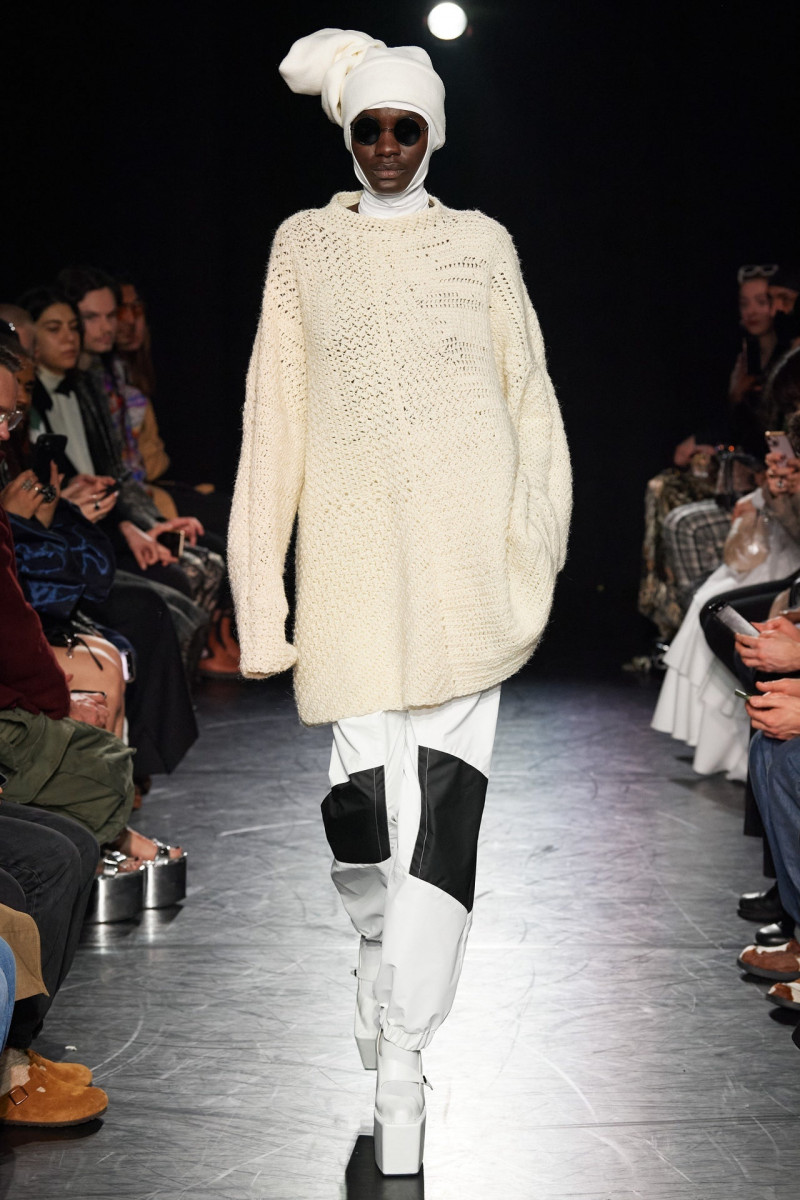 Edward Crutchley fashion show for Autumn/Winter 2023