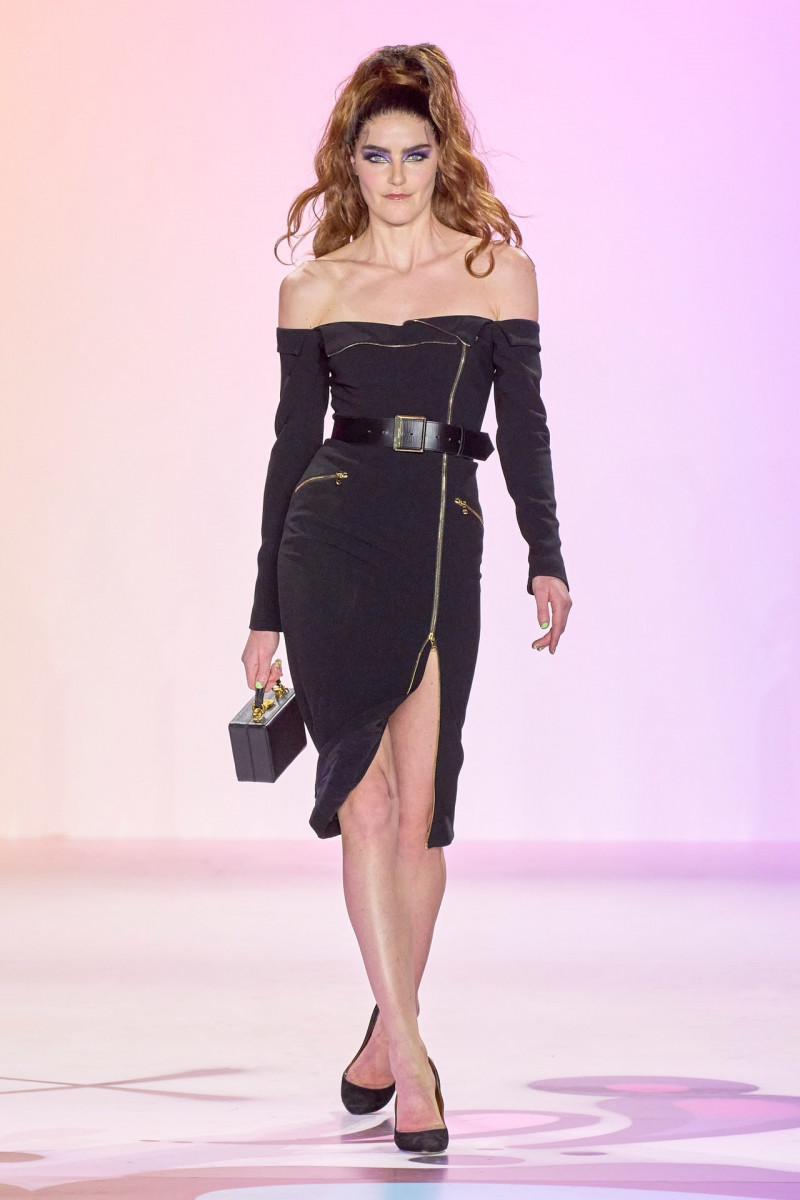 Daphne Velghe featured in  the Sergio Hudson fashion show for Autumn/Winter 2023