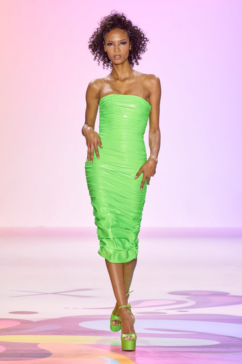 Ariela Soares featured in  the Sergio Hudson fashion show for Autumn/Winter 2023